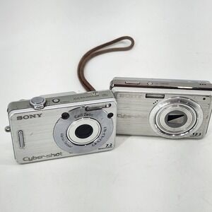 Sony Cybershot DSC-W70 DSC-S980 Digital Cameras Parts Repair Lot Bundle